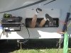 Rene investigates a potential leak in the RV