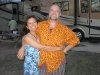 Happy Couple at NuRVers Ralley Luau Night