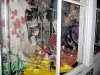Mardi Gras Window Display on Frenchman