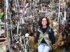 Sit inside the Cathedral of Junk, Austin Texas