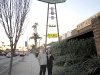 Outside the Dal Rae in Los Angeles