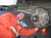 Jim repacks the Arctic Fox wheel bearings