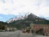 Steep HWY 550 through downtown Ouray, CO
