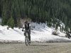 Mountain Biking up Silverton Mountain to the Ski Resort