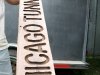 Jim makes street signs for the Vickers Horse River Ranch condominium plat 