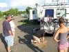 Eva and Jim watch Kevin work on the Vantasy