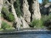 Jim fishes Lake Fork of the Gunnison River in lake City, CO