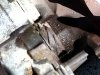blown brake caliper seals from overheating