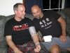 Jim and Randy test blood pressure 