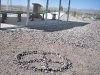 Our Peace Rocks at the T or C War Memorial