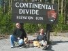 Crossing Continental Divide with Jerry in Yellowstone
