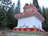 Buddhist Monk temple in Mt. Shasta Forest