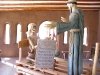 New Wood Carving at Santuario de Chimayo, New Mexico