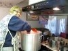 Mama Agredano making Tamales