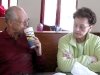 Not So Happy Couple Sharing Date Shake at Shields