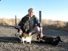 Fulltime RVer Julia with her dogs