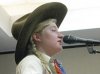 Kristyn Harris at 2012 Texas Cowboy Poetry Gathering