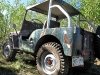 The Goat - Old painted Willys on Gold Hill at Vickers ranch