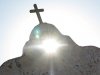 Sunrise over Contrabando Movie Set in Big Bend Ranch