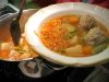 Los Agredanos Homemade Albondigas Soup 