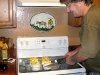 Ralph makes lemon souffle for New Years desert