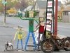 Walla Walla, WA Muffler Man Family