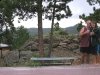 Celebrating view from our new Rocky Mountain deck 