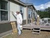 Jim prepares house for the winter