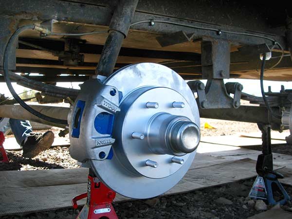 An Hydraulic Over Electric Trailer Disc Brake Conversion Review An Trailer Disc Brakes Installation