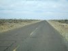 Empty Road to Trinity Site Atomic Bomb Test Monument 