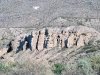 Bluff across the Rio Grande from Riverbend Hot Springs in T or C