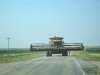 Playing Chicken with a Combine in South Dakota