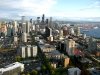City view from Space Needle Seattle