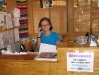 Rene works the front desk at Riverbend Hot Springs