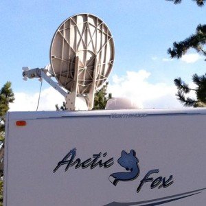 Final Installation of Our Satellite Internet System MotoSat F2 Satellite Internet Dish Wiring