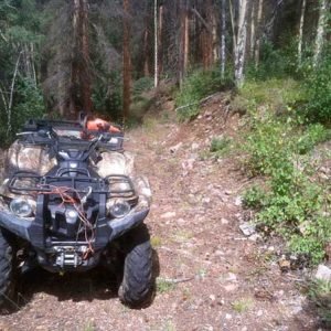 The Mountain Gives and Takes Upper Vickers Ranch