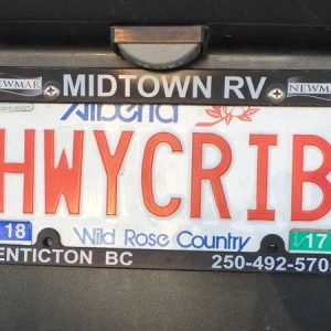 Things You Only Hear RVing RVer-License-Plate
