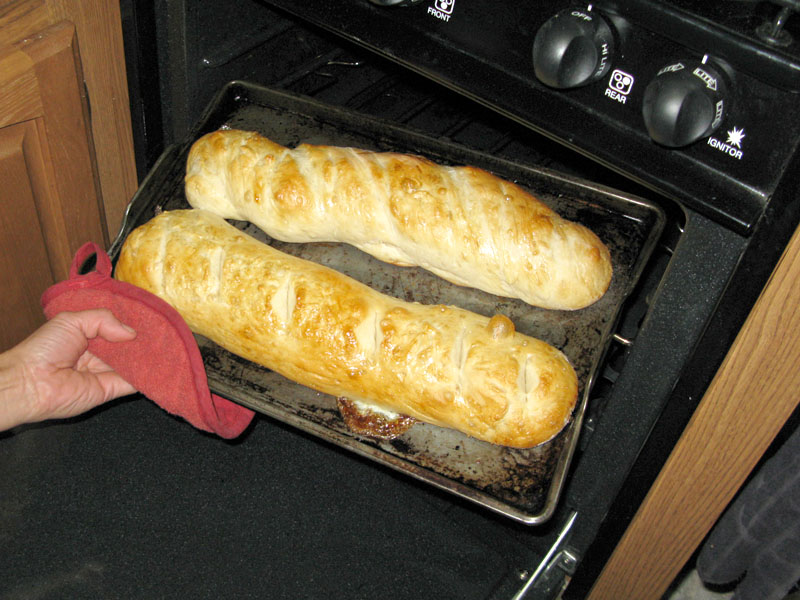 Baking bread in my RV magic chef oven