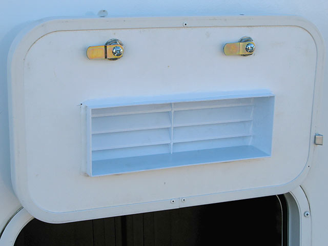 RV Solar Battery Cabinet Vent DIY Project