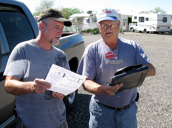 Escapees Smartweigh RV Weight Inspection