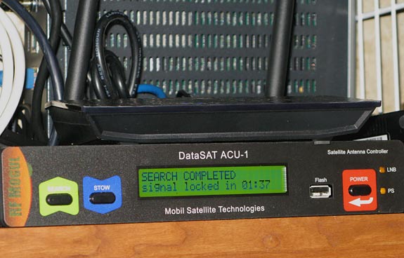 RV Datasat 840 Satellite Internet Dish Controller
