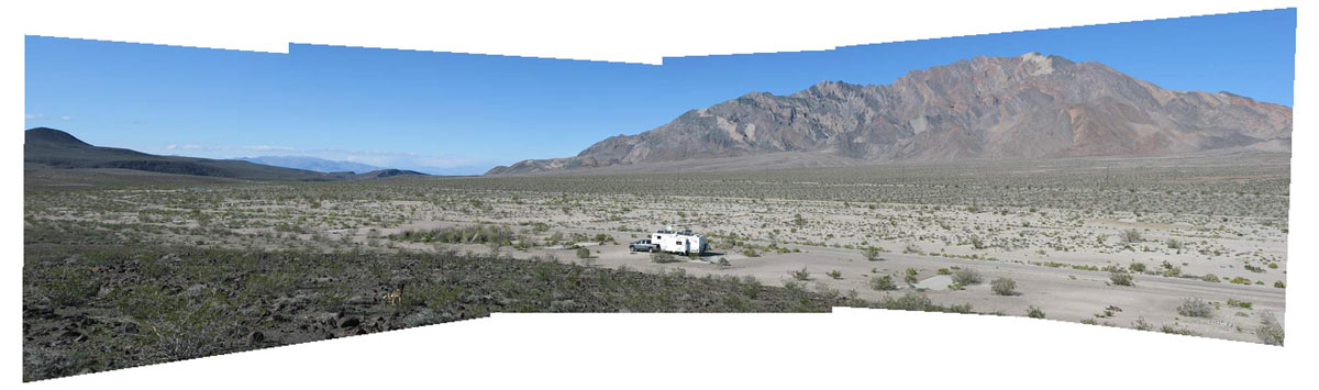 Free RV Boondocking on The Pads, Death Valley, CA