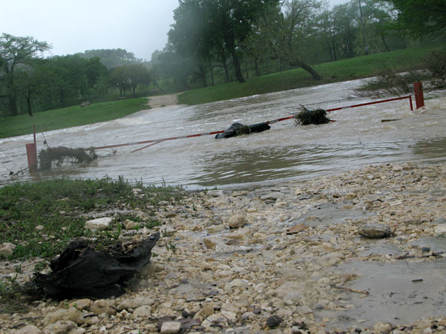 Guadlupe River RV Campground after flood