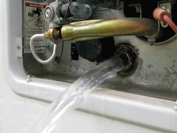 RV Water Heater Service