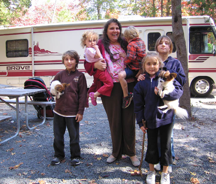 Protani Family in McDowell Nature Preserve Charlotte NC
