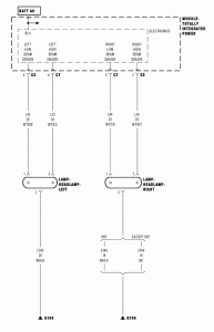 Dodge Ram TIPM headlight Wiring Diagram