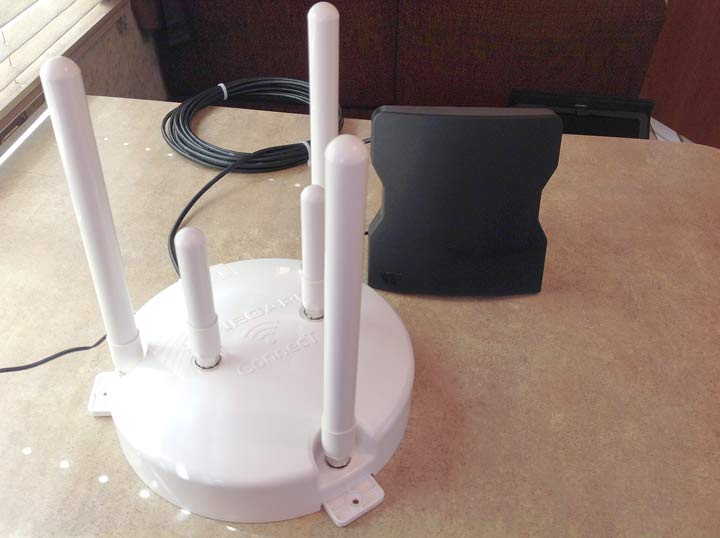 Winegard ConnecT +4G Wifi Extender is Good for RVers