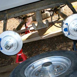 Our Titan Hydraulic Trailer Disc Brake Conversion – The How and Why Titan-Trailer-Disc-Brakes-Installation